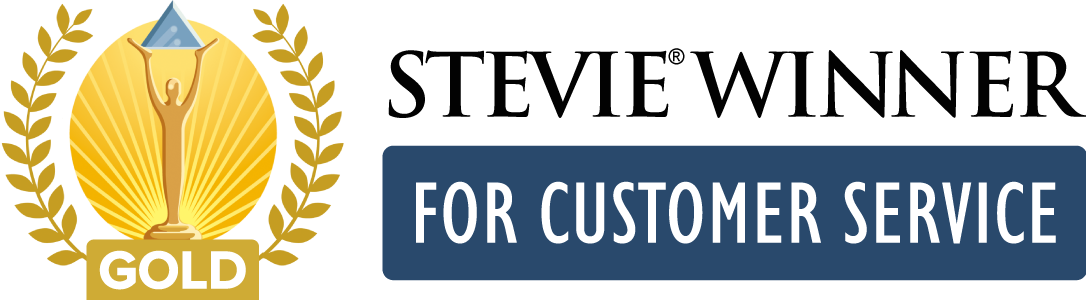 Stevie-award Gold Stevie Award for Customer Service